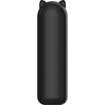 Domácí ventilátor Mini skladací ventilátor 2v1 Techsuit HZ001 - Čierna