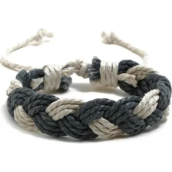 Náramek IZMAEL Náramek TI 33205 Šedá/Bílá KP33205