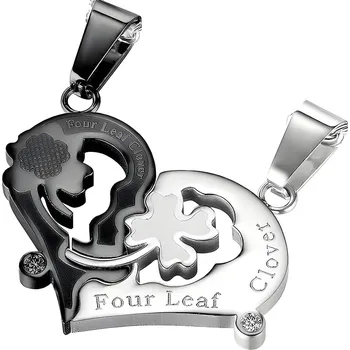 Přívěsek IZMAEL Přívěsek na řetízek FL 24094 Černá/Stříbrná KP24094