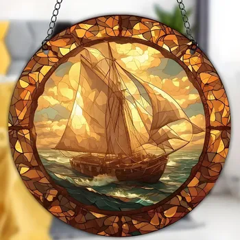 Lapač snů IZMAEL Lapač Slunce Sailboat