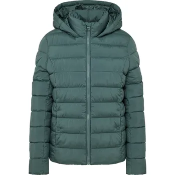 713500 - Tchibo - Prošívaná bunda s kapucí - pro ženy - vel. 42 - barva: zelená