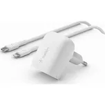 Belkin BOOST CHARGE™ 20W USB-C Power Delivery PPS nástěnná nabíječka + 1m USB-C na lightning kabel