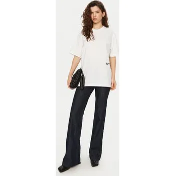 Karl Lagerfeld Jeans T-Shirt A1W17030 Bílá Relaxed Fit L