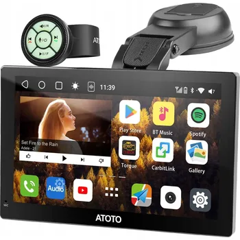 Autorádio Autorádio 7" 2+32G Carplay Bluetooth GPS WiFi 1-DIN + couvací kamera