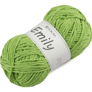 Příze Pletací žinylková příze Emily 100 g