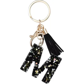 Klíčenka Abeceda M/Černá