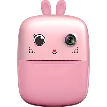Tiskárna Dětská Mini Termální Tiskárna s Kamerou a Videorekordérem – Růžová