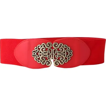 Opasek Retro opasek KI 12632 Červená