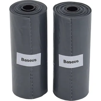 Telefonní příslušenství Baseus Gentleman Style Odpadkové Vrecká (60 ks) – 2 rolky – Sivá