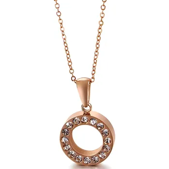 Náhrdelník IZMAEL Náhrdelník SH 15144 Zlatá/Růžová KP15144