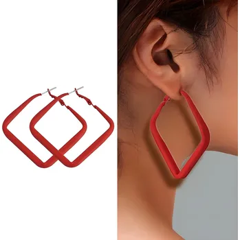 Náušnice IZMAEL Náušnice AL 27463 Červená KP27463