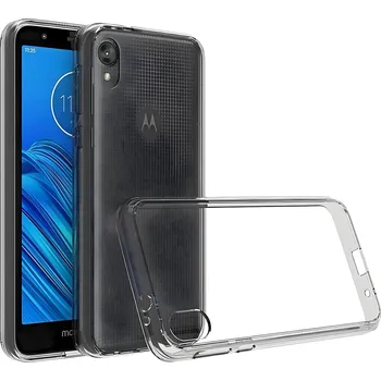 Pouzdro na mobilní telefon IZMAEL.eu Průhledné ochranné pouzdro pro Motorola Moto E6 Plus 17