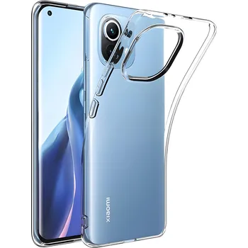 Pouzdro na mobilní telefon IZMAEL.eu Průhledné ochranné pouzdro pro Xiaomi Mi 11 17