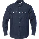 Levi's Košile Barstow Western Džínová Košile Tmavě modrá XXL