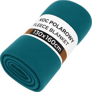 deka Fleecová deka EVENA polar 130 cm x 160 cm modrá