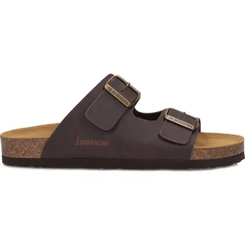 Dámské pantofle Nazouváky Dr. Brinkmann 600275-2 hnědé