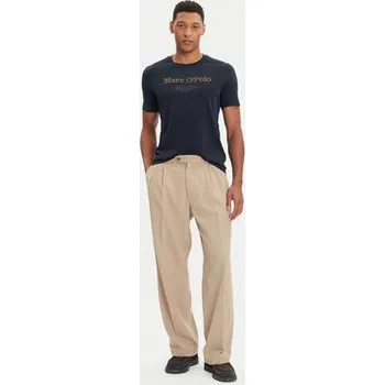 Pánské tričko Marc O'Polo T-Shirt 528 2305 51196 Tmavomodrá Regular Fit XXL