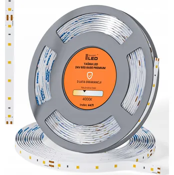 LED páska LED pásek SMD 2835 24V 1m Premium 4000K Neutrální bílá RA90 60 LED/m