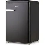 Retro lednice s mrazákem uvnitř - černá - Primo PR163RKMZ