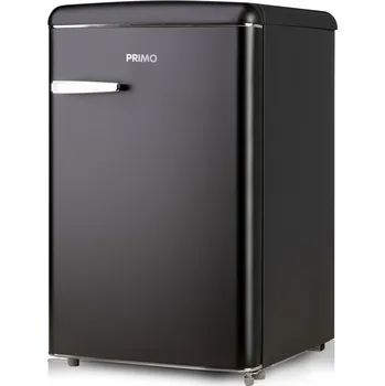 Lednice Retro lednice s mrazákem uvnitř - černá - Primo PR163RKMZ