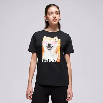 Nike Tričko K Nsw Tee Photo Shiba Girl Černá 147-158