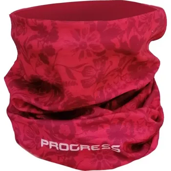 Šátek Progress D TUBE funkční šátek tubus malinová floral Velikost: uni