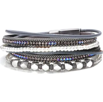 Náramek IZMAEL Náramek GW 18803 Šedá KP18803