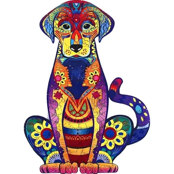 3D puzzle IZMAEL Dřevěné puzzle Dog/S 86 ks