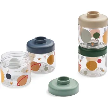 Svačinový box Liewood Krabičky na dětskou výživu Dominique Universe Classic navy