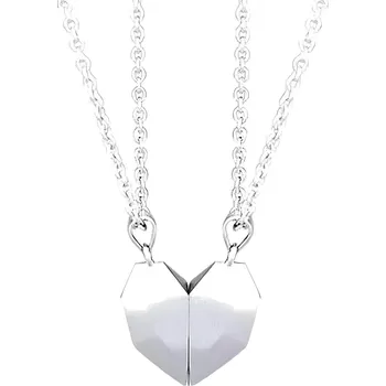 Náhrdelník IZMAEL Náhrdelníky Magnet Heart Stříbrná KP26948