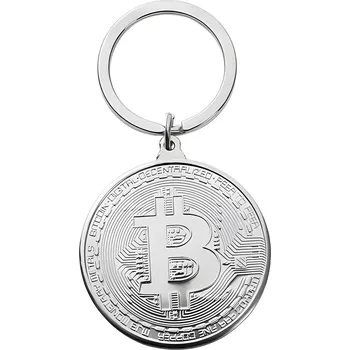 Přívěsek Přívěsek Bitcoin Stříbrná