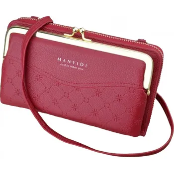 Crossbody Peněženka LE 25217 Bordová