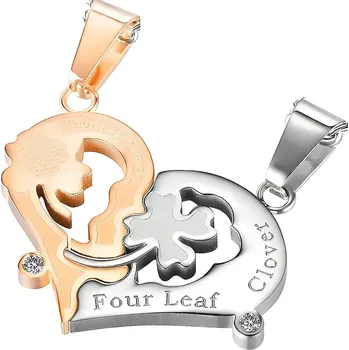 Přívěsek IZMAEL Přívěsek na řetízek FL 24093 Zlatá/Stříbrná KP24093