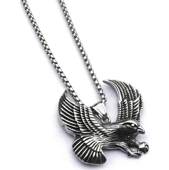 Náhrdelník IZMAEL Náhrdelník Eagle Stříbrná KP33484