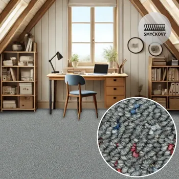 Koberec Metrážový koberec Breno VIRTUOSE 73 Označení šíře role: 4 m