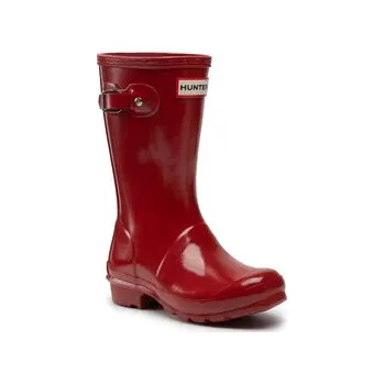 Dámská obuv Holínky Hunter Original Kids Gloss JFT6000RGL Červená 34