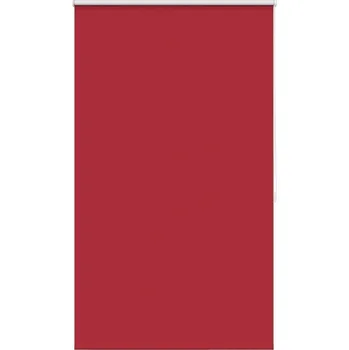 Roleta Zatemňovací roleta stříbrná 100x175 cm červená