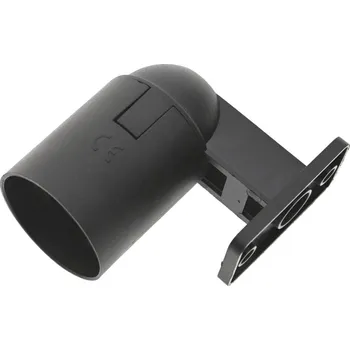 Objímka na žárovku Objímka E27 plastová, nástěnná a vestavná