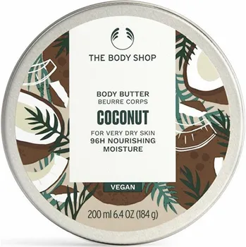 Tělové mléko The Body Shop Tělové máslo pro velmi suchou pokožku Coconut (Body Butter) 200 ml