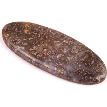 Přírodní kámen Kabošon Tree Marcasite č.5891 (69x26x7mm)