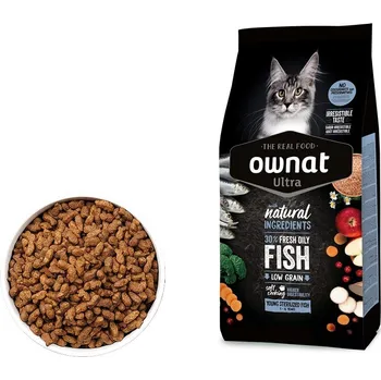 Krmivo pro kočku OWNAT ULTRA CAT Young Sterilized Fish 1,5kg