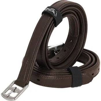 Třmenové řemeny Sensisoft - hnědá, 150 cm