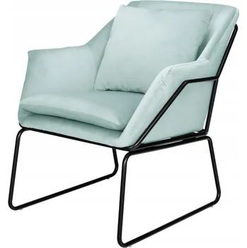 Křeslo Křeslo velurové FLUENCE mátové