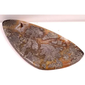 Přírodní kámen Kabošon Tree Marcasite č.5873 (86x43x5mm)