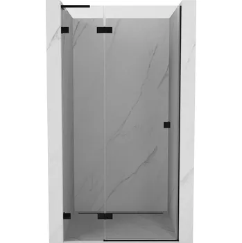 Mexen Lunar L sprchové dveře otočné levé 120 cm, transparentní, černé - 834L-120-000-70-00-L Sprchové dveře