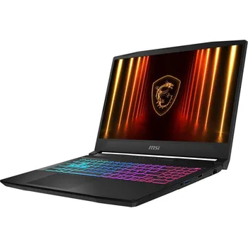 Notebook MSI Katana 15 HX B14WFK-605XPL Intel® Core™ i7 i7-14650HX Laptop 39,6 cm (15.6") Full HD 16 GB DDR5-SDRAM 512 GB SSD NVIDIA GeForce RTX 5060 Wi-Fi 6E (802.11ax) NoOS Černá
