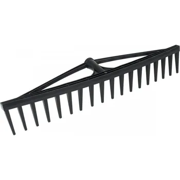 Hrábě Hrábě 18-zub.plastové na trávu rovné bez násady