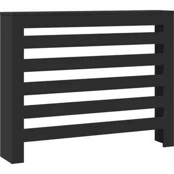 Radiátor Kryt na radiátor 104x20x82 cm černý