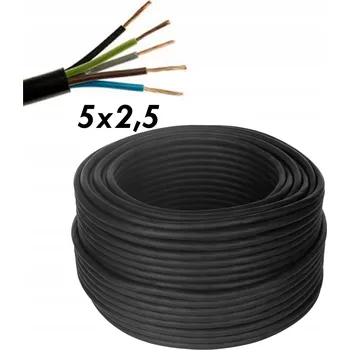 elektrický kabel Elektrický kabel kulatý, ohebný (licna) OWY ZEIT 5 x 2,5
