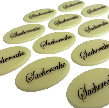 Čokoláda PCB CREATION Čokoládová dekorace Sachercake 13ks